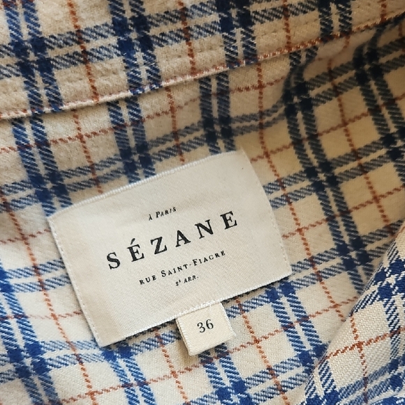 Plaid Button-Up Shirt - Picture 2 of 5